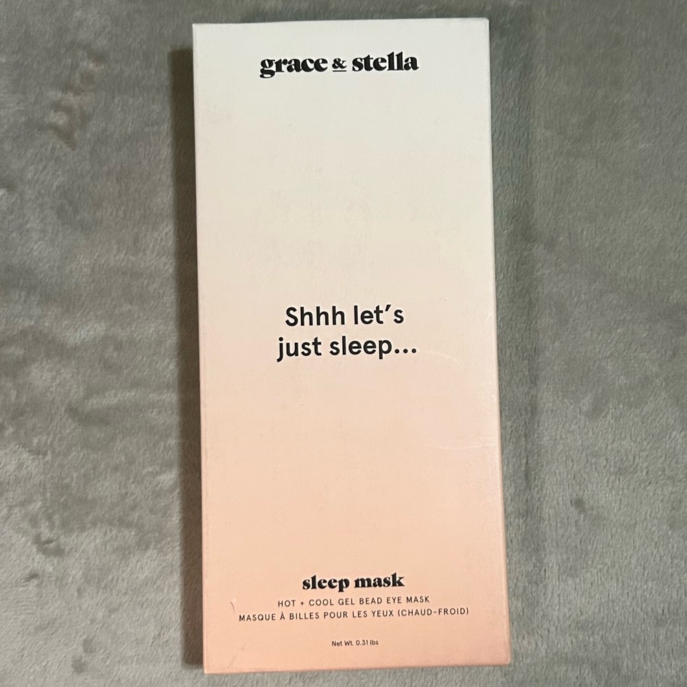 Grace & Stella sleep mask. NIB